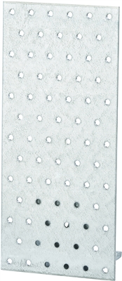 Hålplatta 2,0X120x260 i gruppen Infästning / Vinklar & Beslag / Hålplattor hos Protools Sweden AB (0215012260)