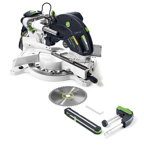 Festool Kap-/gersåg KS 120 REB KAPEX i gruppen Maskiner & Verktyg / Sågar / Kap- & Gersågar hos Protools Sweden AB (32575302)
