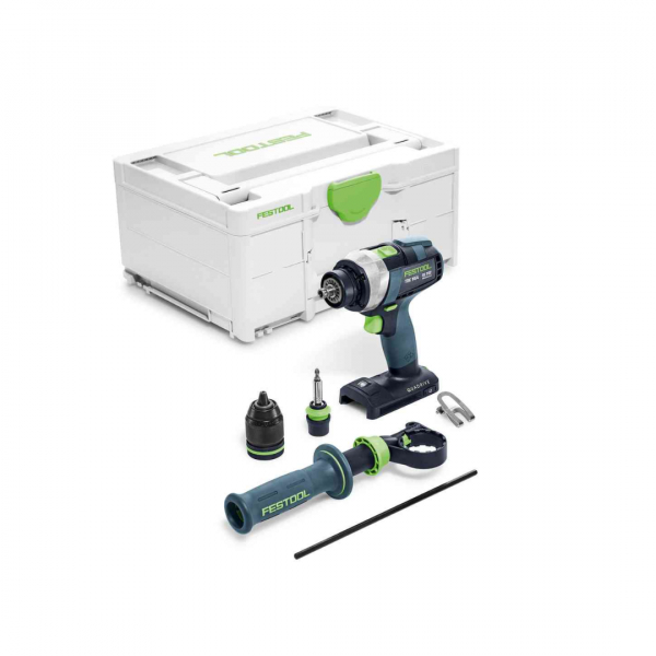 Festool Skruvdragare TDC 18/4 I-Basic QUADRIVE i gruppen Maskiner & Verktyg / Skruvdragare hos Protools Sweden AB (32575601)