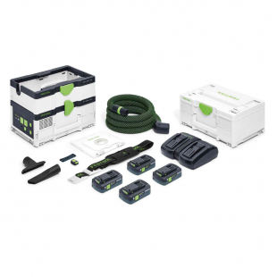 Festool Batteridriven dammsugare CTLC SYS HPC 4,0 I-Plus CLE i gruppen Maskiner & Verktyg / Dammsugare hos Protools Sweden AB (32576944)