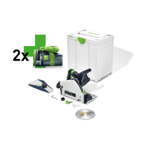 Festool Sänksåg 18 V TSC 55 KEB-Basic-5,0 i gruppen Maskiner & Verktyg / Sågar / Sänksågar hos Protools Sweden AB (32577025)