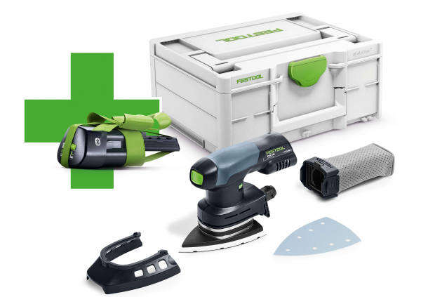 Festool Batterislip Delta DTSC 400-Basic-ERGO i gruppen Maskiner & Verktyg / Slipmaskiner hos Protools Sweden AB (32577029)