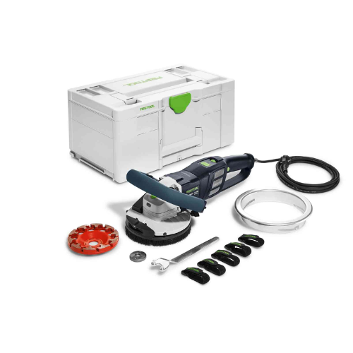 Festool Betongslip RG 130 ECI-Set DIA AB RENOFIX i gruppen Maskiner & Verktyg / Betongslipmaskiner & Renoveringsfräsar hos Protools Sweden AB (32577060)