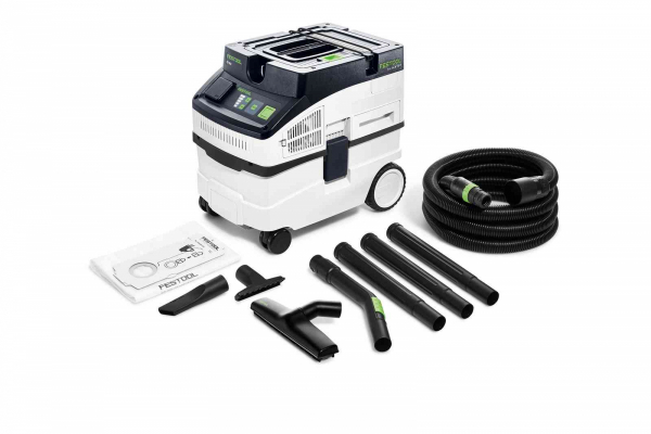 Festool Dammsugare CT 15 E-Set CLEANTEC i gruppen Maskiner & Verktyg / Dammsugare hos Protools Sweden AB (32577415)