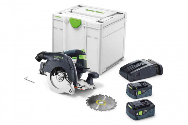 Festool Cirkelsåg 18 V HKC 55 5,0 EBI-Plus-SCA i gruppen Maskiner & Verktyg / Sågar / Cirkelsågar hos Protools Sweden AB (32577678)