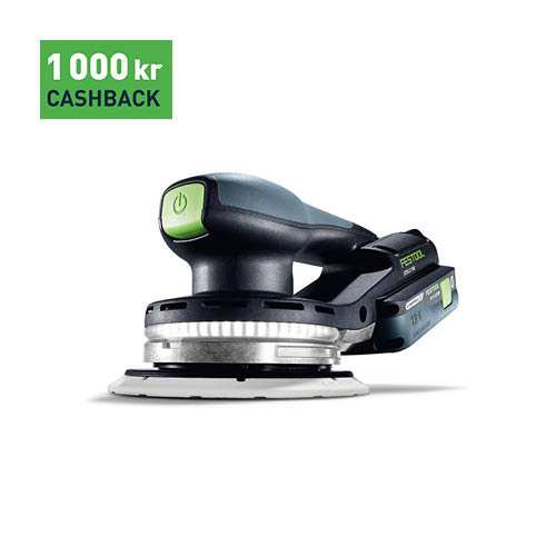 Festool Batterislip Rund Excenter ETSC 2 150 4,0 I-Plus i gruppen Maskiner & Verktyg / Slipmaskiner hos Protools Sweden AB (32577726)