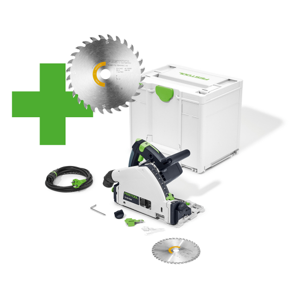 Festool Sänksåg TS 55 F-Plus Master Edition i gruppen Maskiner & Verktyg / Sågar / Sänksågar hos Protools Sweden AB (32577843)