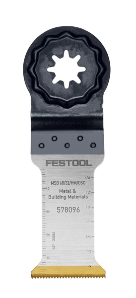 Festool Carbide-sågblad MSB 60/32/HM/OSC i gruppen Maskintillbehör / Såga / Sågblad / Övriga sågblad hos Protools Sweden AB (32578096)