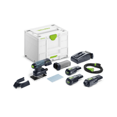 Festool Batterislip Rektangulär RTSC 400 3,0 I-Set i gruppen Maskiner & Verktyg / Slipmaskiner hos Protools Sweden AB (32578133)