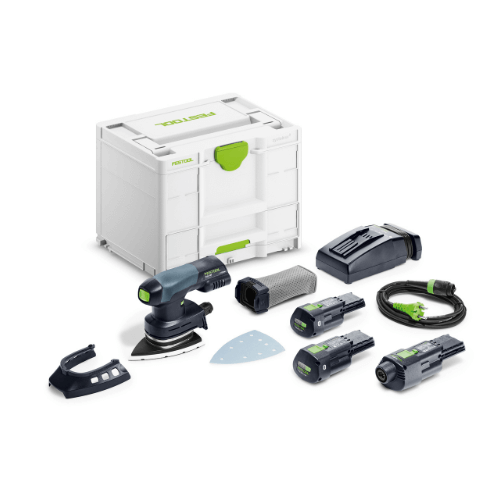 Festool Batterislip Delta DTSC 400 3,0 I-Set i gruppen Maskiner & Verktyg / Slipmaskiner hos Protools Sweden AB (32578138)