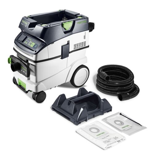 Festool Dammsugare CLEANTEC CTM 36 EI AC-PLANEX i gruppen Maskiner & Verktyg / Dammsugare hos Protools Sweden AB (32578156)