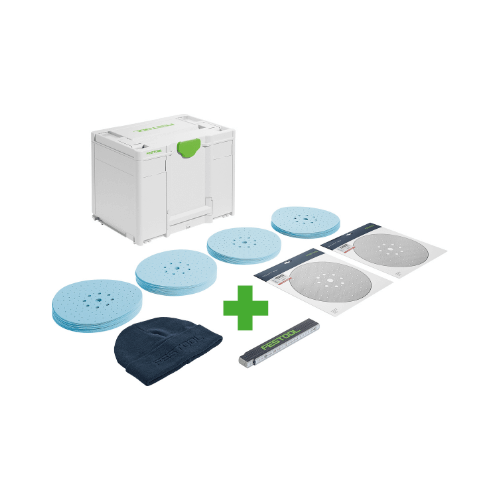 Festool Slippappers-Systainer³ Granat D225 GR SYS P i gruppen Maskintillbehör / Slipmaskiner / Slippapper / Granat hos Protools Sweden AB (32578280)