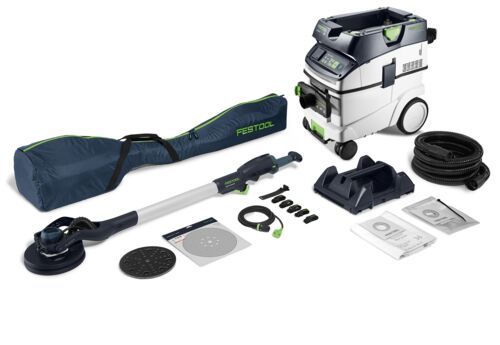 Festool Vägg- & takslip damms PLANEX LHS 2-M 225 EQ/CTM36Set i gruppen Maskiner & Verktyg / Slipmaskiner / Vägg- och takslip hos Protools Sweden AB (32578453)