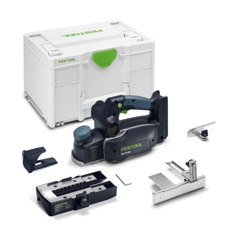 Festool Batteridriven hyvel HLC 82 EB-Basic-Set i gruppen Maskiner & Verktyg / Hyvel hos Protools Sweden AB (32578600)