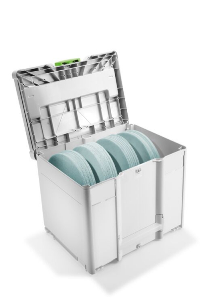 Festool Slippappers-Systainer³ Granat Net D225 GR NET SYS i gruppen Maskintillbehör / Slipmaskiner / Slippapper / Granat Net hos Protools Sweden AB (32578719)