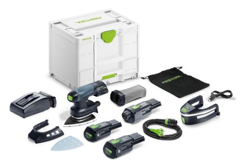 Festool Batterislip Delta DTSC 400 3,0 I-Set i gruppen Maskiner & Verktyg / Slipmaskiner hos Protools Sweden AB (32578851)