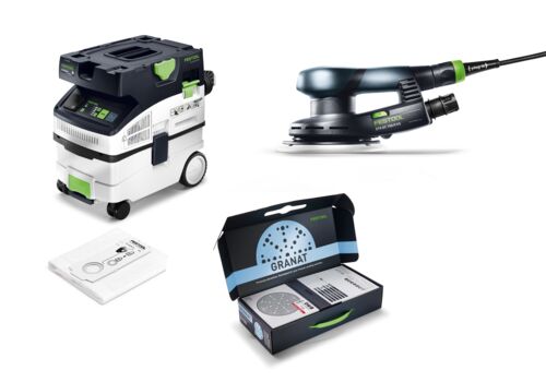 Festool Dammfritt kombiset CTM MIDI/ETS EC/GR/FIS i gruppen Maskiner & Verktyg / Verktygsset hos Protools Sweden AB (32578866)
