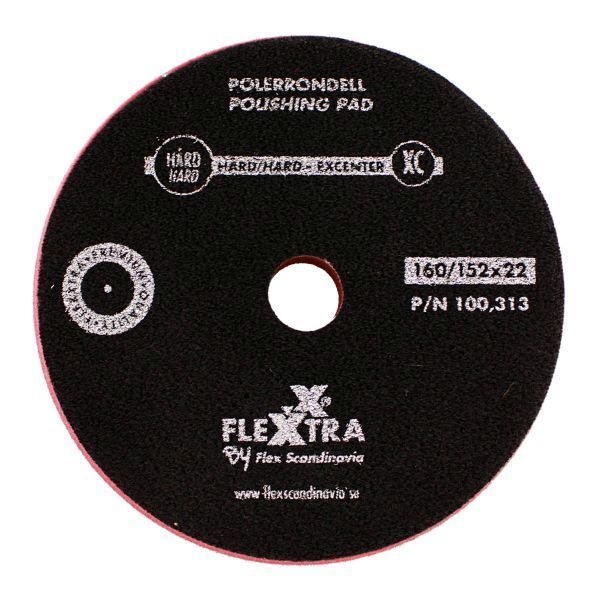 Flexxtra Polerrondell XC hård 160mm i gruppen Maskintillbehör / Polera hos Protools Sweden AB (67100313)