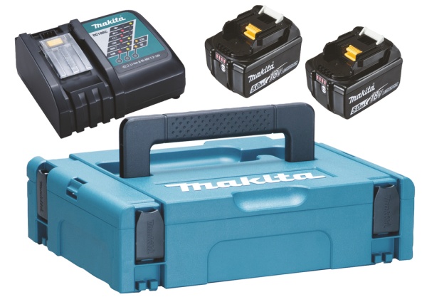 Makita Powerpack 18V Li-ion 18V 197624-2 i gruppen Maskintillbehör / Batterier & Laddare / Batteri- & Laddpaket hos Protools Sweden AB (731976242)