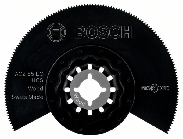 Bosch HCS-segmentsågklinga ACZ 85 EC Wood 85 mm i gruppen Maskintillbehör / Såga / Sågblad / Övriga sågblad hos Protools Sweden AB (762608661643)