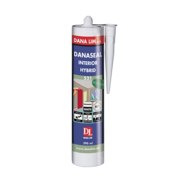 Dana Lim Interiörfog Hybrid 521 Listvit S-0502-Y 290ml i gruppen Lim & Fog / Fogmassor hos Protools Sweden AB (8853531)
