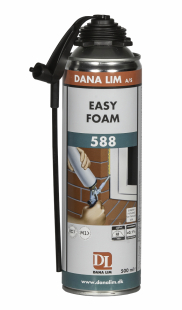 Dana Lim Easy Foam 588 - Byggskum - Kombimunst. 500ml i gruppen Lim & Fog / Fogskum hos Protools Sweden AB (887637)