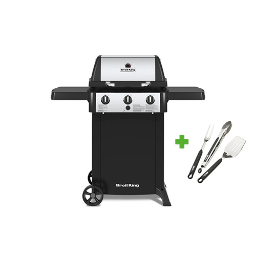 Broil King Gasolgrill Gem 310 + Grillset i gruppen Grillar / Gasolgrillar hos Protools Sweden AB (93814153)