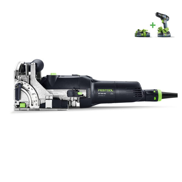 Festool Förbindningsfräs DOMINO DF 500 i gruppen Maskiner & Verktyg / Fräsar hos Protools Sweden AB (DF500)