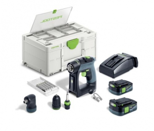 Festool Skruvdragare CXS 12 2,5-Set