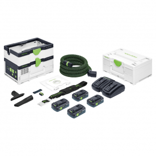Festool Batteridriven dammsugare CTMC SYS HPC 4,0 I-Plus CLE