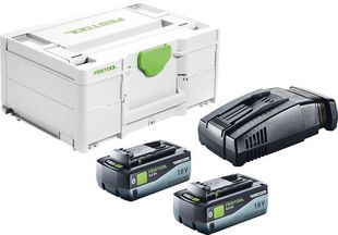Festool Laddpaket SYS 18V 2x8,0/SCA16