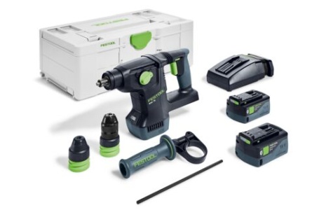 Festool Batteridriven kombihammare KHC 18 5,0 EBI-Plus