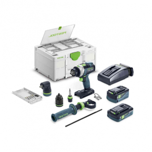 Festool Skruvdragare & slagborr TPC 18/4 5,0/4,0 I-Set QUA