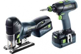 Festool 18 V Hantverkarpaket T 18+3/PSC 420 HPC I-Set