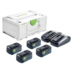 Festool Laddpaket SYS 18V 4x5,0/TCL 6 DUO