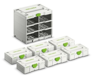 Festool Systainer³-rack SYS3-RK/6 M 337-Set
