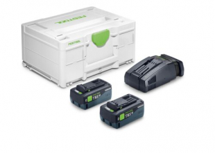 Festool Laddpaket SYS 18V 2xTBX8/SCA16