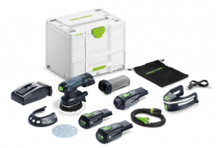Festool Batterislip Rund Excenter ETSC 125 3,0 I-Set