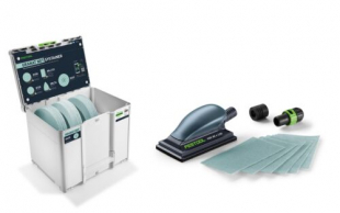 Festool Slippappers-Systainer³ Granat Net D225 GR NET HSK-A SYS-P