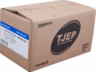 Tjep TW-16 Klammer 32 mm med lim