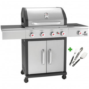 Landmann Gasolgrill Triton 4.1 Maxx Stainless steel Facelift