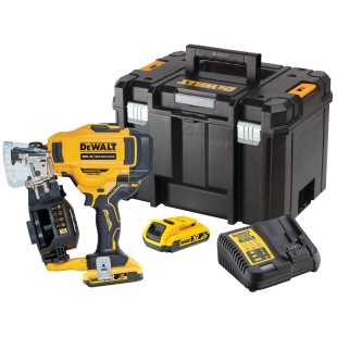 DeWalt DCN45RND2 spikpistol, tak, 18v, 2x2.0ah