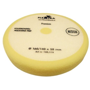 Flexxtra Polerrondell Medelhård 160mm