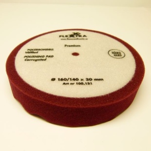 Flexxtra Polerrondell Våfflad Hård 160mm