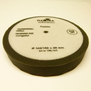 Flexxtra Polerrondell Våfflad Mjuk 160mm