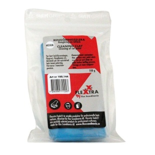 Flexxtra Rengöringslera medium blå 100g
