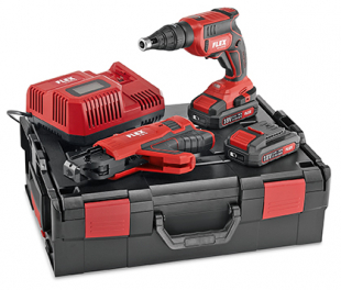 Flex Skruvautomat DW45 18.0-EC M i Set