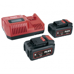 Flex Batteripack 2 plus laddare 18V