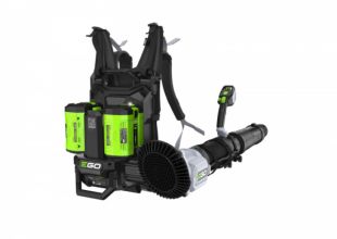 EGO lövblås 37 N, ryggburen för två batterier Solo