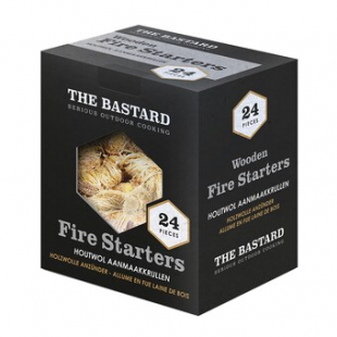 The Bastard Kamadogrill Wooden Fire Starters 24st 350gr